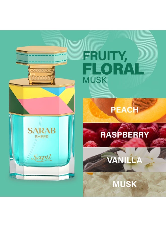 sapil Sarab Sheer Eau De Parfum 100ml by Sapil - Image 4