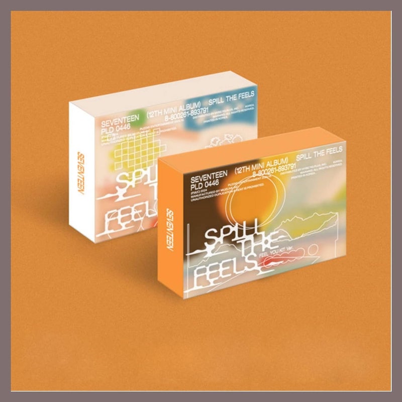 Koread SEVENTEEN SPILL THE FEELS 12th Mini Album (Kit Version - FEEL NEW KIT Version) - Image 1