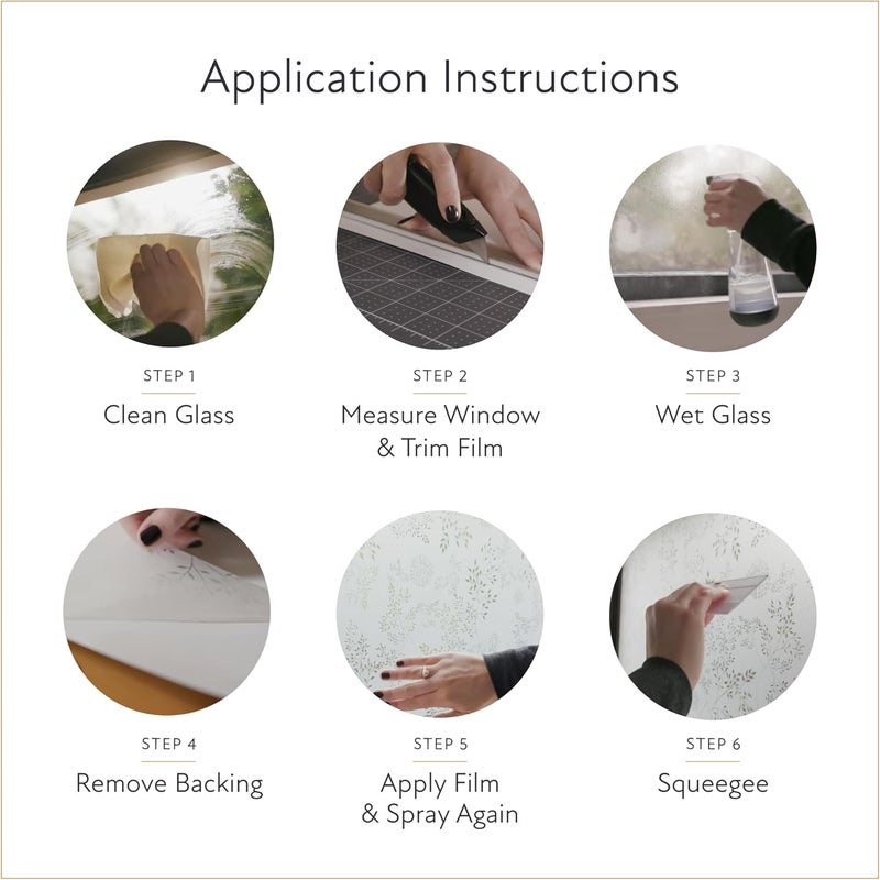 Artscape Star Magnolia | Privacy Window Film with Vibrant Colored Pattern | Non-Adhesive & UV Protection | Easy to Apply & Removable | 24 x 36 Inches | Made in USA - Image 5