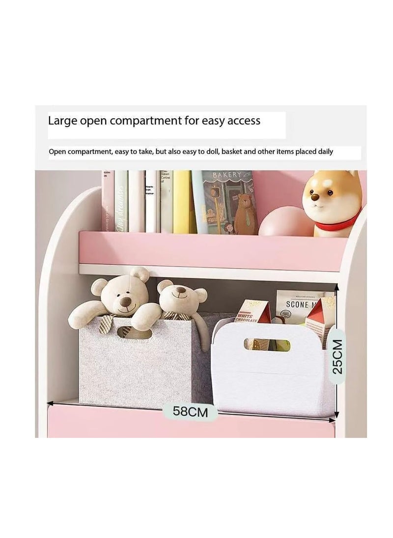 Kids Wardrobe Closet,Kids Dress Up Storage with 5 Drawer, Kids Armoire Opening Hanging Costume Closet Wardrobe for Kids, Pretend Storage Closet Armoire Dresser for Kids Room(YN011-Pink) - pzsku/ZCBE97A6ED1F87B91CC66Z/45/_/1728722185/a117c7b7-e79b-4dd3-8625-a96fb4d4da95