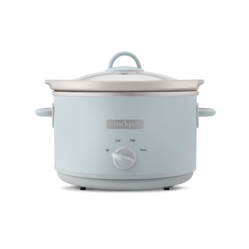 Crock-PotÂ® Manual Design Series 4.5 Quart Slow Cooker, Macaroon Blue - Image 1
