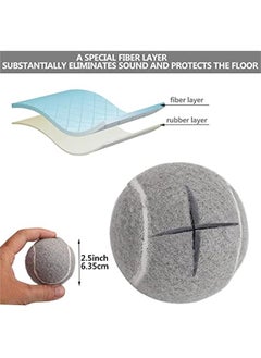 Precut Tennis Balls for Walkers - 4 Pcs Easy Installation for Seniors - Furniture Floor Protection Walker Accessories - Fits Most Walkers - pzsku/ZCBE990E08F6D23FDE84BZ/45/_/1729654135/edef13c3-f32b-415d-8ca4-7c45230cf990