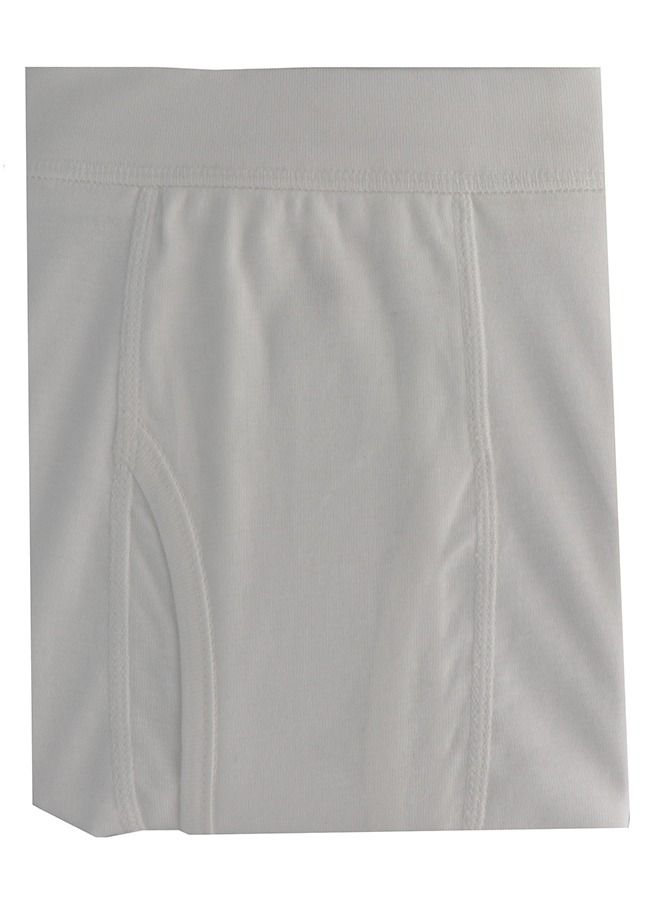 ONN بوكسر رجالي من القطن المضلع باللون الأبيض  - Image 3