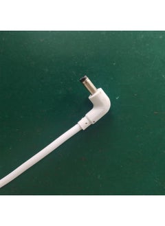 مناسب لدرجة صغيرة في المنزل 1C/1s مكبر صوت ذكي يعمل بتقنية البلوتوث/صوت مع شاشة شحن USB ورأس شحن سلك طاقة كنز - اللون: درجة صغيرة في المنزل 2 متر أبيض