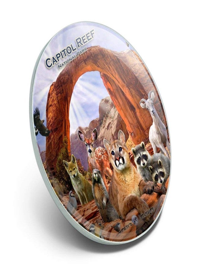 GRAPHICS & MORE Capitol Reef National Park Utah Animals 1.1" Tie Tack Lapel Pin - Image 2