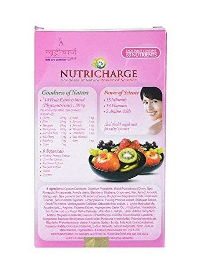 BHATI Nutricharge Woman - Daily Health Supplement (1x15 Tablet) (Pack of 4) - Image 2