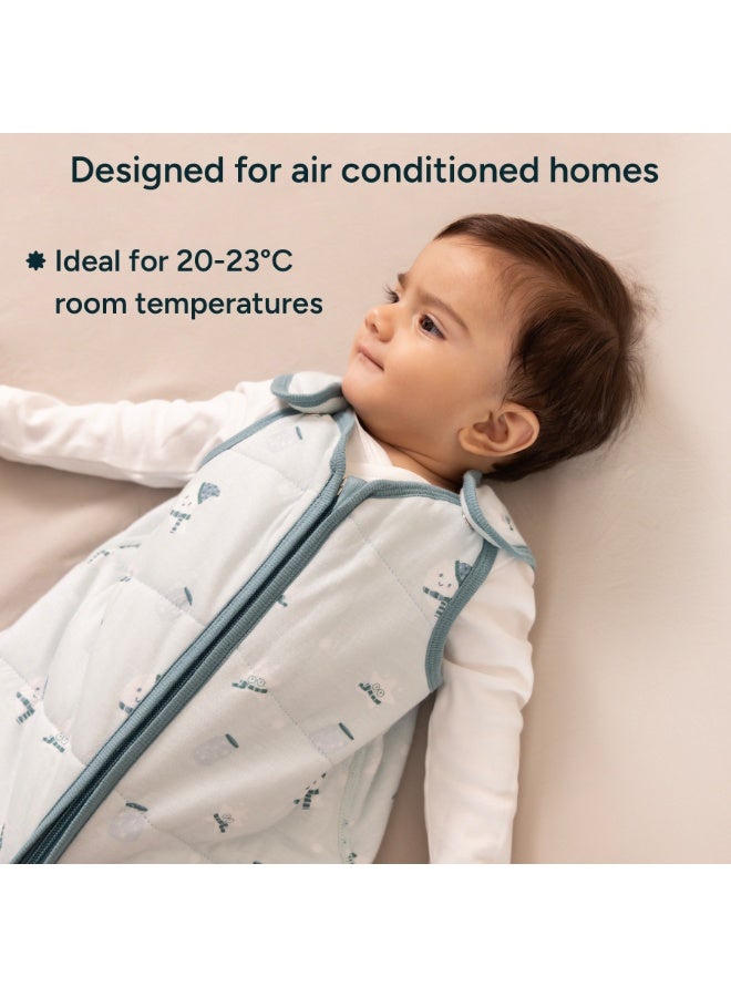 NINTARABABY 1.5 TOG Sleep Sack – Organic Cotton, Soft, Breathable, Winter Swaddle, Wearable Blanket for Newborns (9-15 Months), Unisex Sleeping Bag, Gifts for Babies - Image 2