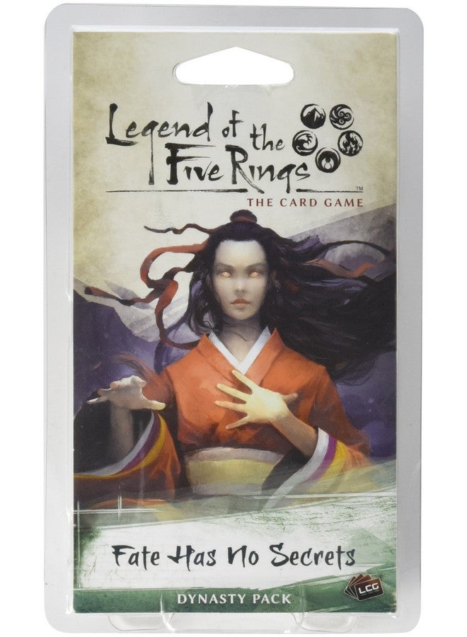 Fantasy Flight Games Legend of the Five Rings LCG: Fate Has No Secrets - Image 1