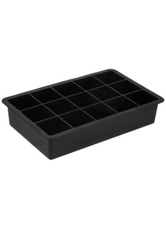 Mishrit Mishrit 15 Cavity Square Ice Cube Tray Silicone Freeze Mold Bar Pudding Jelly Chocolate Maker Mold Box Cold Drinking (Pack of 1).  - Image 1