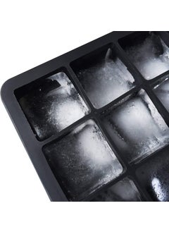 Mishrit Mishrit 15 Cavity Square Ice Cube Tray Silicone Freeze Mold Bar Pudding Jelly Chocolate Maker Mold Box Cold Drinking (Pack of 1).  - Image 5