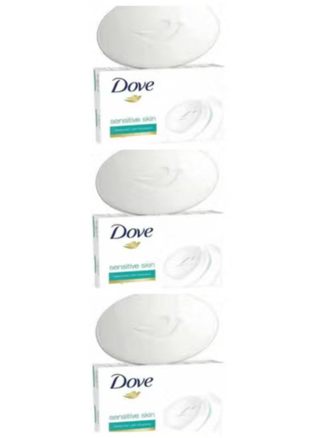 دوف صابون تجميل غير معطر للبشرة الحساسة، 106 غرام، 3 قطع