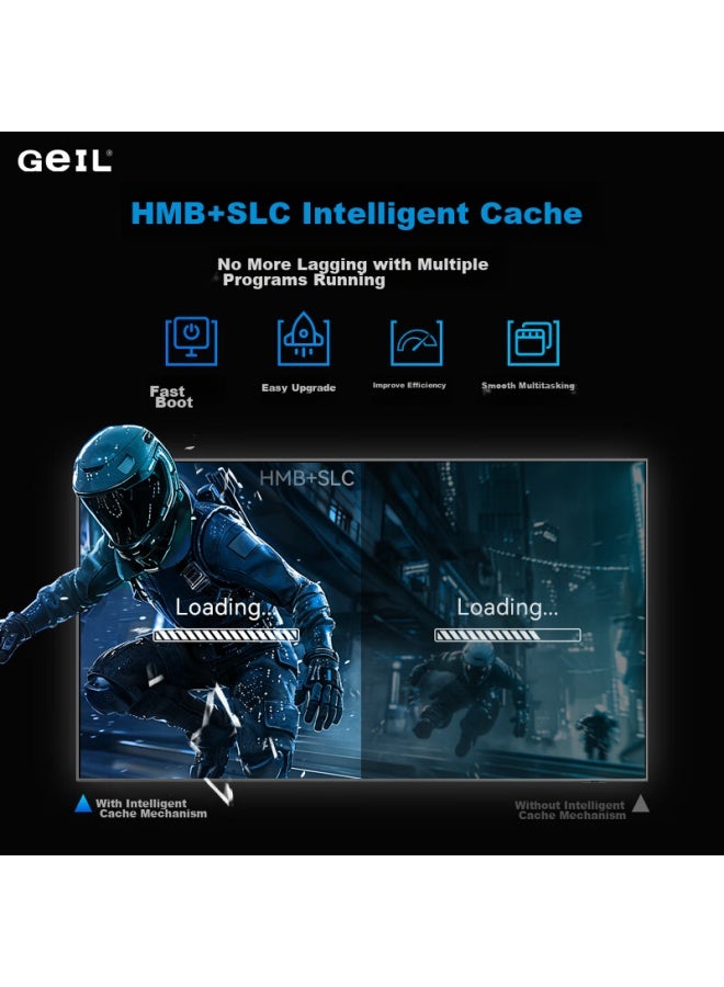 Geil 2tb Ssd, M.2 Interface , Nvme Ssd, High-performance Gaming Version, High-speed 7250mb/s, G7q Series - Image 5
