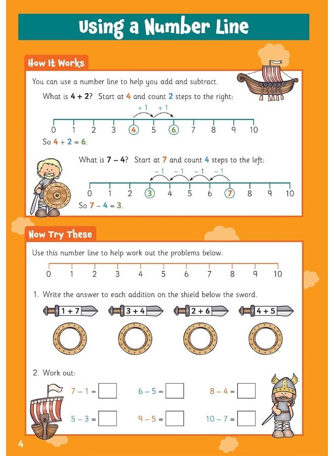 Addition & Subtraction Activity Book for Ages 6-7 (Year 2) - Image 4