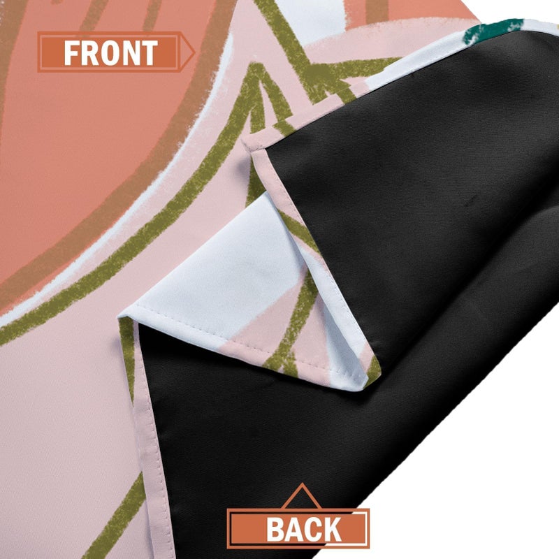 Tyrot 100% Blackout Boho Floral Curtains 108 Inches Extra Long for Bedroom Mid Century Modern Botanical Black Out Curtains Room Darkening Grommet Top Thermal Insulated Window Drapes 2 Panels,52Wx108L - Image 5