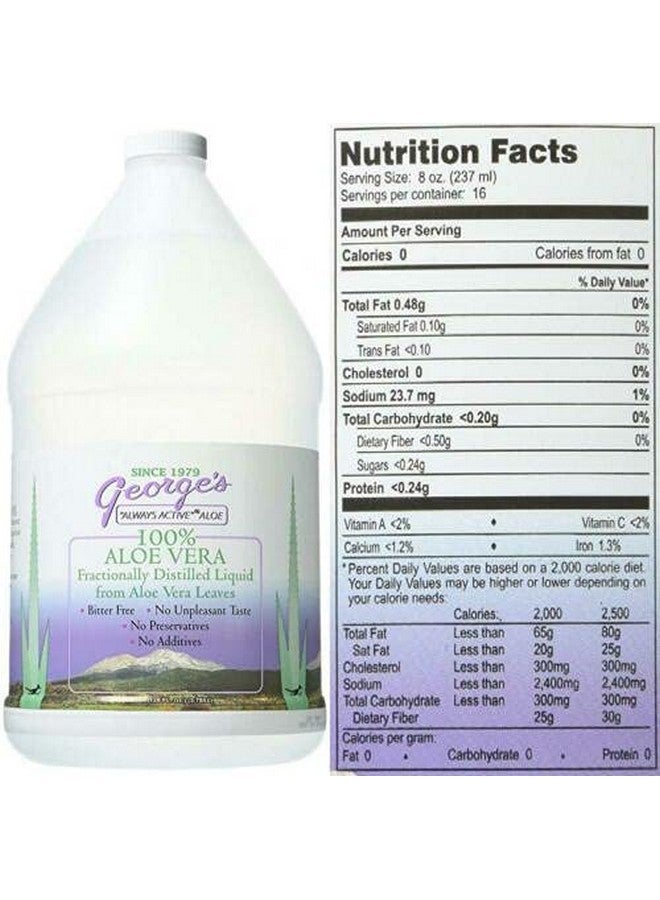 George's Always Active Aloe Vera -- 128 fl oz by George's - Image 3