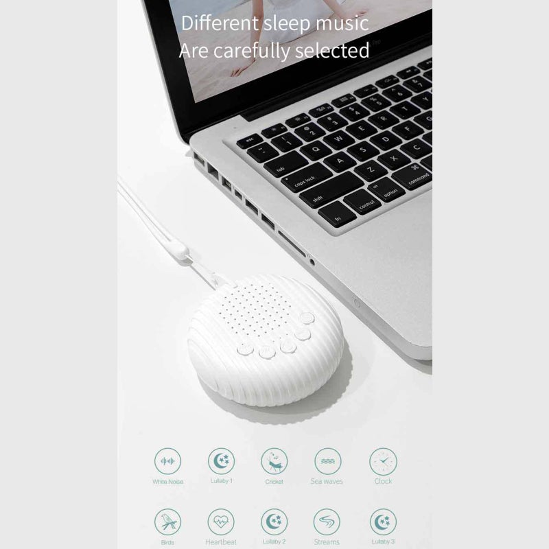 Portable Baby Sleep Machine Home Office Mini Sleep Therapy Relaxing White Noise Machine - Image 4