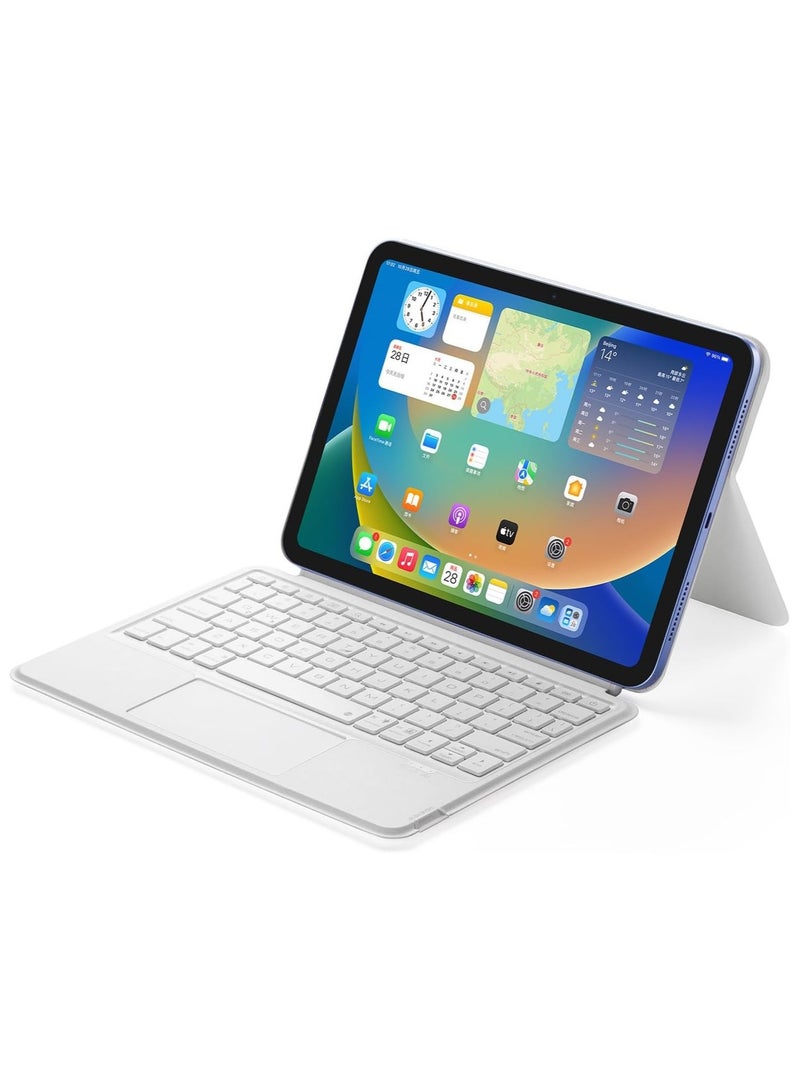 General Backlight Wireless Bluetooth Keyboard Case For iPad 10th Generation Case 10.9 Inch 2022 Magnetic Separation Body with Trackpad Keyboard for iPad 10th Gen 10.9'  - Image 2