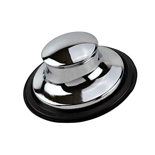 Plumb Pak KEENEY K5417 Universal Garbage Disposal Flange and Stopper, Fits Standard 3-1/2-Inch Openings, Polished Chrome - Image 3