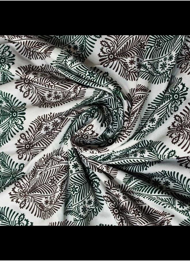 IndiaWeaves Baby dohar lined floral pattern  - Image 2