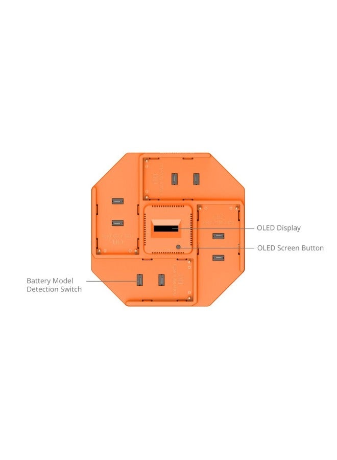 SmallRig NP-F 4-Channel Camera Battery Charger 4837 - Image 3
