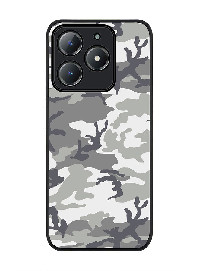 Stylizedd For Realme C63 / Realme C61 4G Case,Slim fit Camera Protection, Shockproof Thin Phone cover  - Artic Camo - Image 1