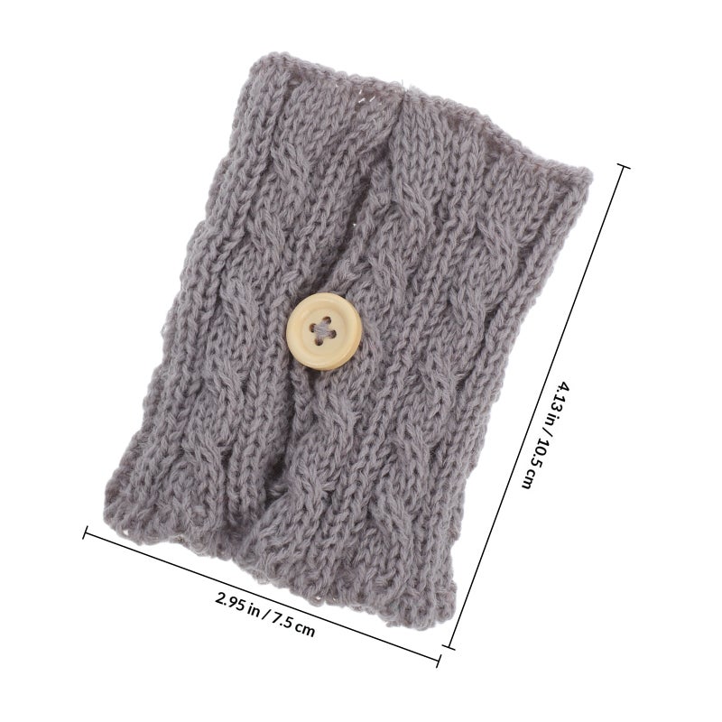 Cup Cover, Reusable Insulated Sleeve for Coffee Mugs and Tea Cups, Knitted Design - Image 2