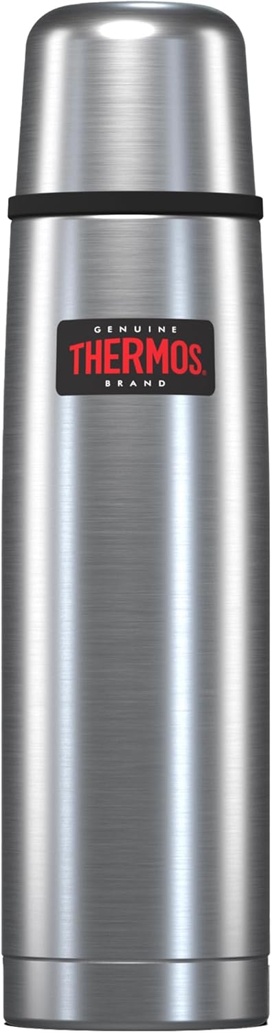THERMOS Stainless Steel Vacuum Insulated Flask 1000 ML - FBB-1000SBK - Image 1