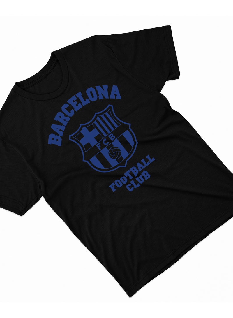 Fashion World Cotton T-shirt Printed with High-quality FC Barcelona - Image 2