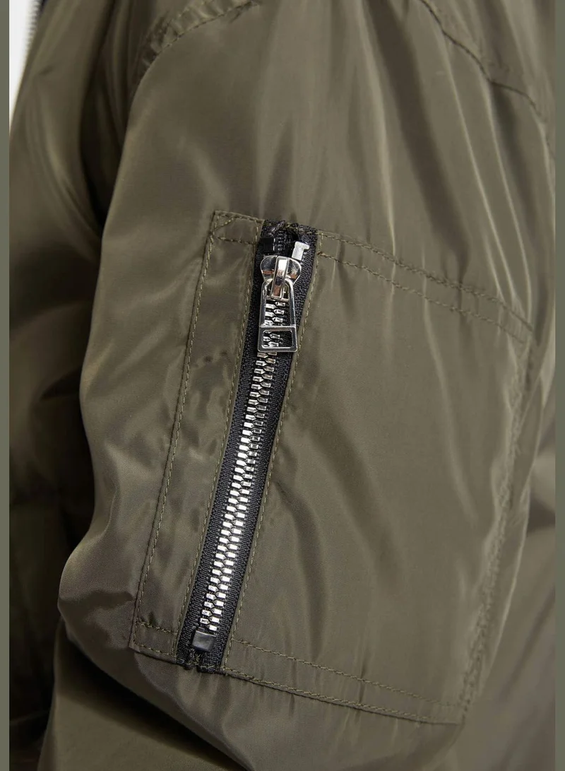 DeFacto Boy Bomber Bomber Long Sleeve Jacket