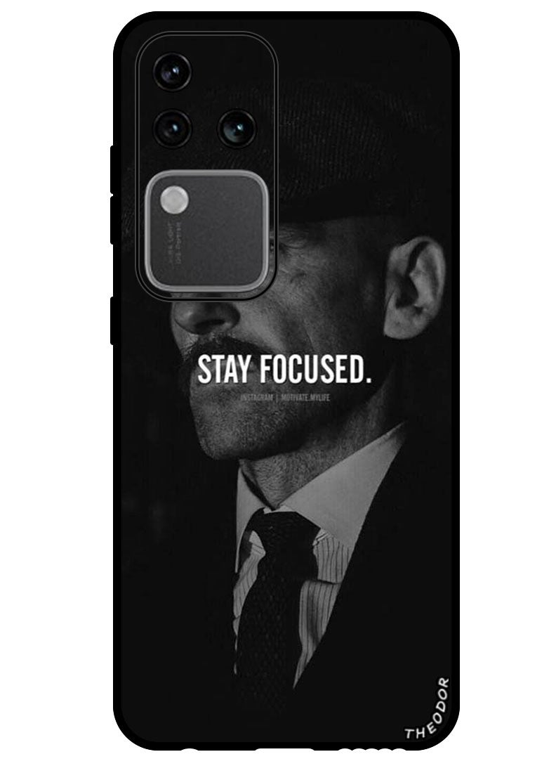 Theodor Protective Case Anti Scratch Shock Proof Bumper Cover For Vivo S18 Pro Stay focused - Image 1