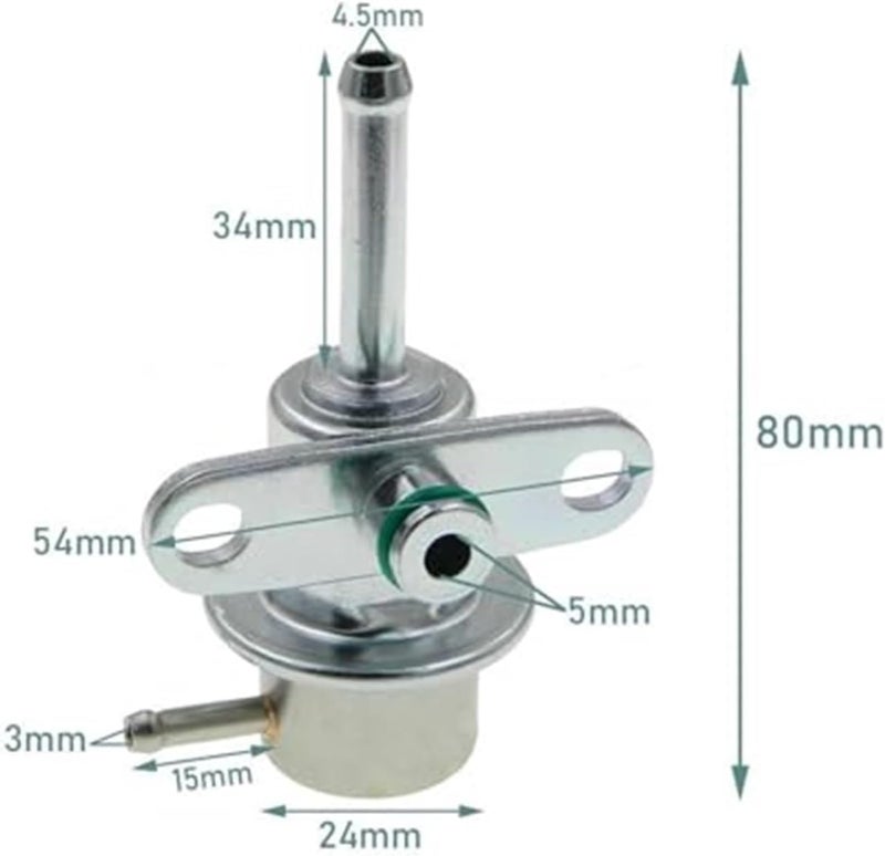 QASULER Fuel Pressure Regulator for Carry 1980-2016 - Image 2