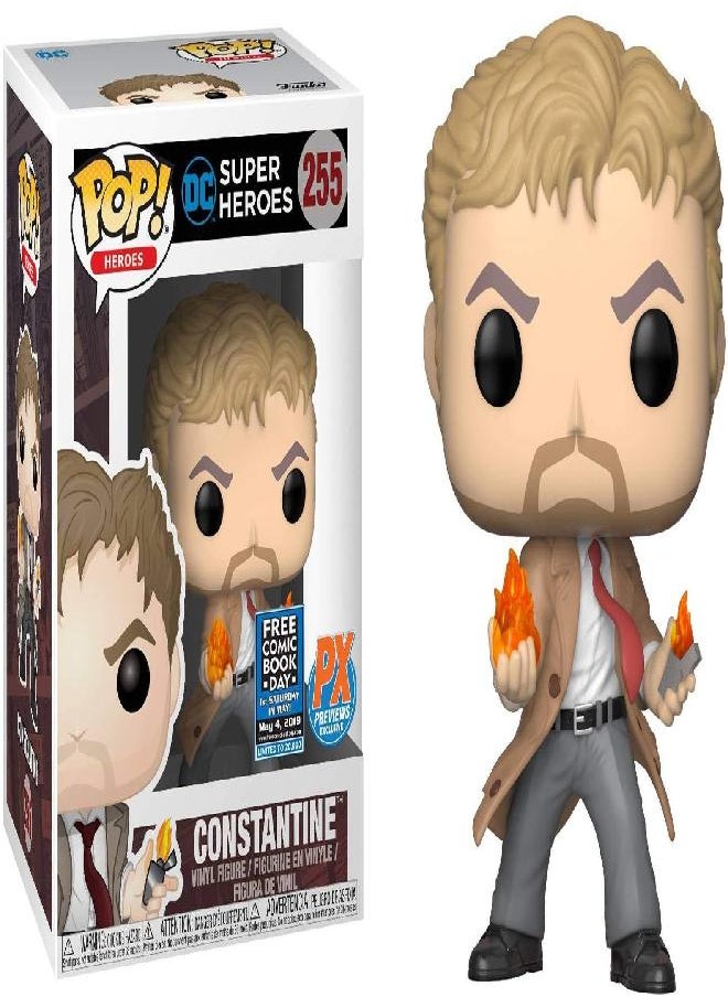Funko - Funko Pop Heroes: DC Super Heroes - Constantine Collectible Figure, Multicolor - Image 1
