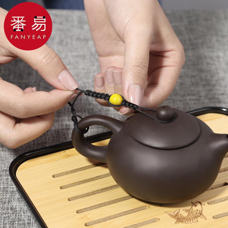 10Y /10Y Teapot Rope A1J60 - Tea Ceremony Accessories Teapot Lid Rope Protection Anti-Drop Rope Easy To Learn - Image 2