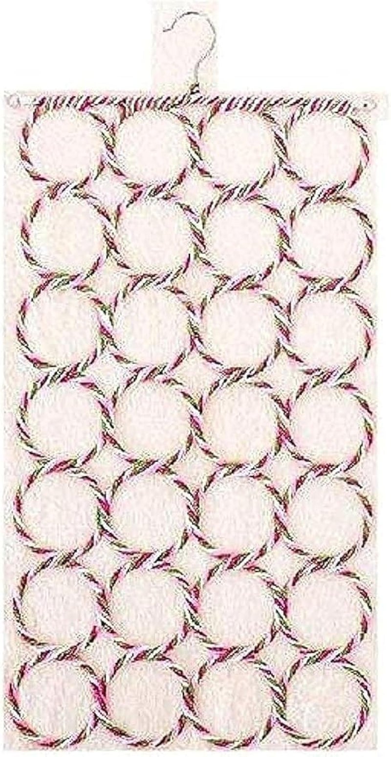 Round Hanger Organizer for Scarves and Accessories, 28 Rings Multicolor for Closet - Image 3