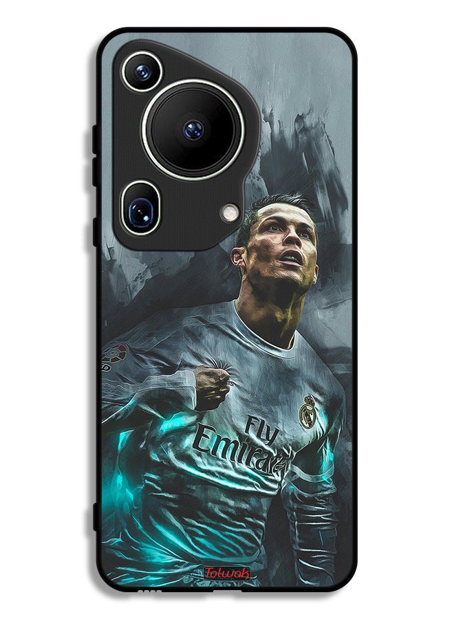 Tolwak Huawei Pura 70 Ultra Protective Case Cover Cristiano Ronaldo Art - Image 1