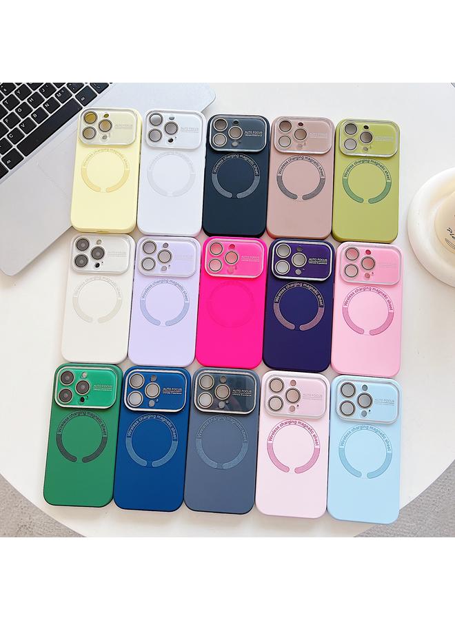 Zaboon Case For iPhone 12 Pro Max Large Window Acrylic Glass Lens MagSafe Silicone Phone Case - Image 2