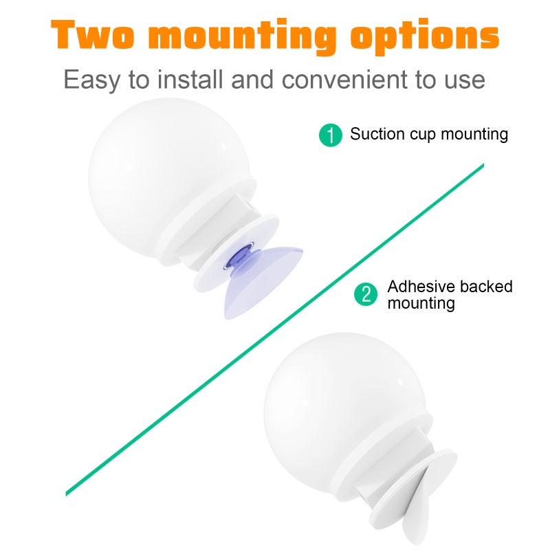 LED Mirror Light 6 Bulbs USB Powered with Three Color Temperatures - Infinite Dimming Easy to Install for Makeup Tables Bathrooms - Image 3