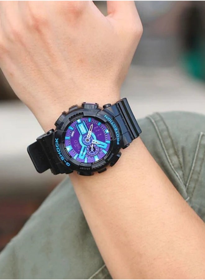 CASIO Men's GA-110 Series G-Shock Quartz 200M WR Shock Resistant Watch  - Image 2
