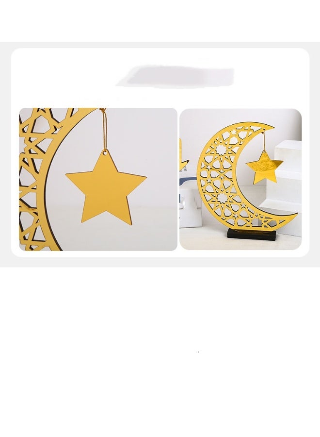 Nariele European and American Moon Castle 3D Ornament - Image 4