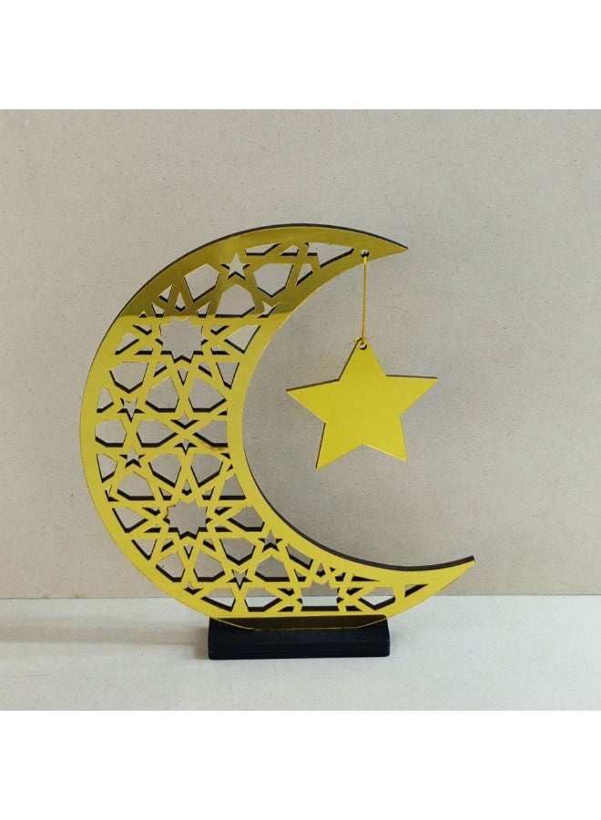 Nariele European and American Moon Castle 3D Ornament - Image 2