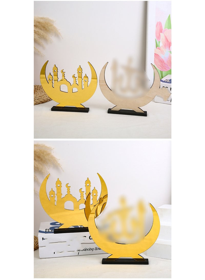 Nariele European and American Moon Castle 3D Ornament - Image 5