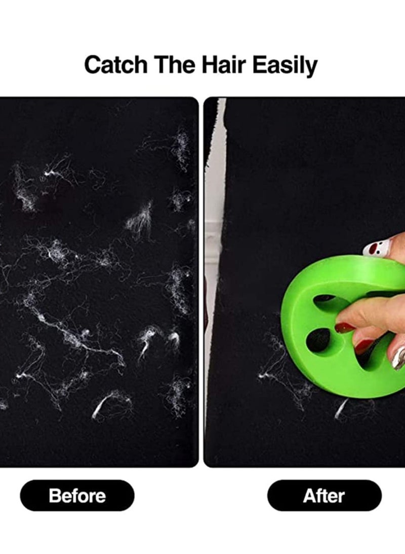 مزيل شعر الحيوانات الأليفة أداة تجميع الفراء لغسيل الملابس والسجاد والمفروشات، مزيل شعر الحيوانات الأليفة متوفر للاستخدام في الغسالة، مزيل الوبر القابل لإعادة الاستخدام للكلاب والقطط 4 قطع - Image 5