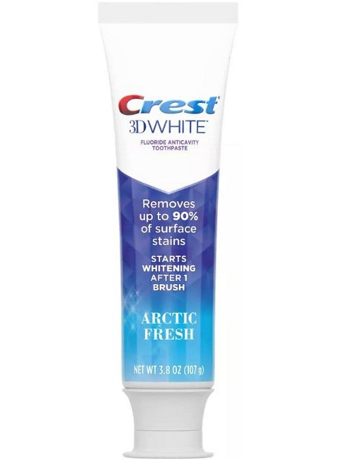 كرست معجون أسنان 3D White Arctic Fresh Whitening، 3.8 أونصة (107 جرام) - عبوة من 3 قطع - Image 2