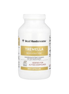 Real Mushrooms Real Mushrooms, Tremella, Mushroom Extract Powder, 300 Capsules  - Image 1