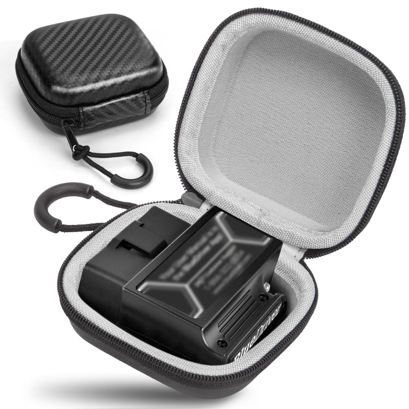 NIFUYOP Case for BlueDriver Bluetooth Pro OBDII Car Scan Tool for iPhone Android Car Code Reader Carrying Holder for Veepeak Auto Mini Car Scanner OBD2 Monitor Box Only - Image 3