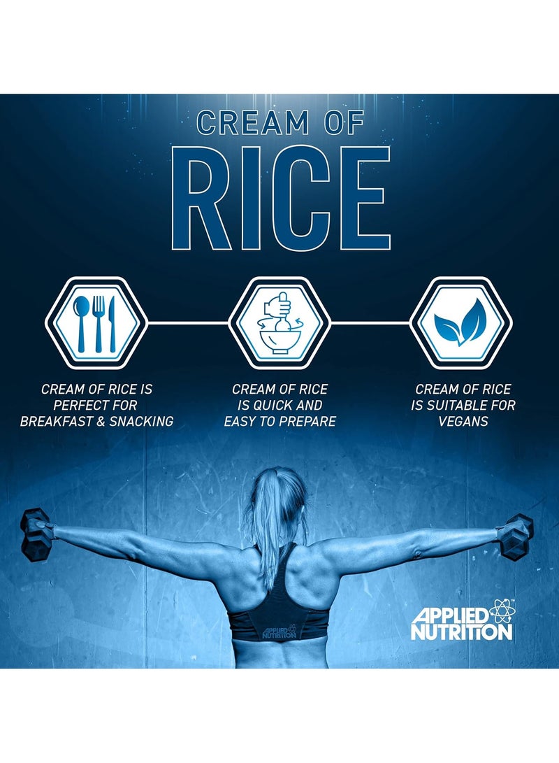 Applied Nutrition Cream of Rice High Carbohydrate Supplement Toffee Biscuit 2 kg - Image 3