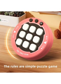 Generic Triple Tac Tac Game Game Machine Children's Interactive Desktop Game Thinking Training New-Colour:Tic Tac Toe  English Color Box  - Image 4
