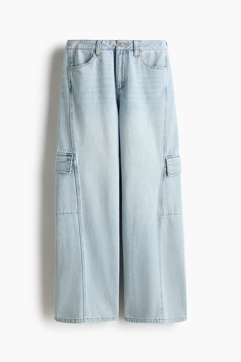 H&m Wide Regular Waist Jeans