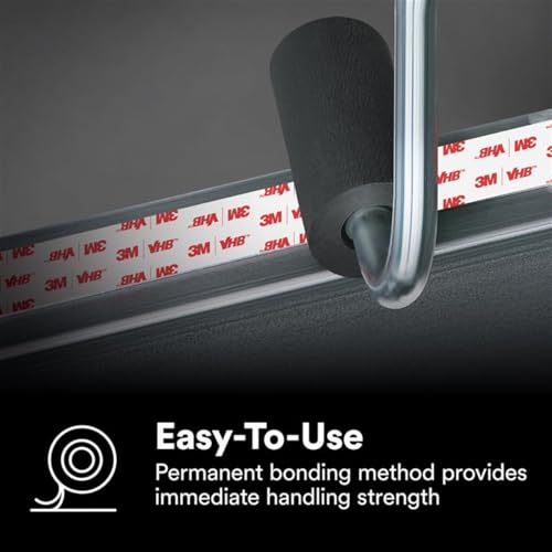 3M 4950 VHB Mounting Tape, Acrylic Foam, Permanent Bonding, Heavy Duty, White, 1 in x 5 yd, 1 Roll - Image 5