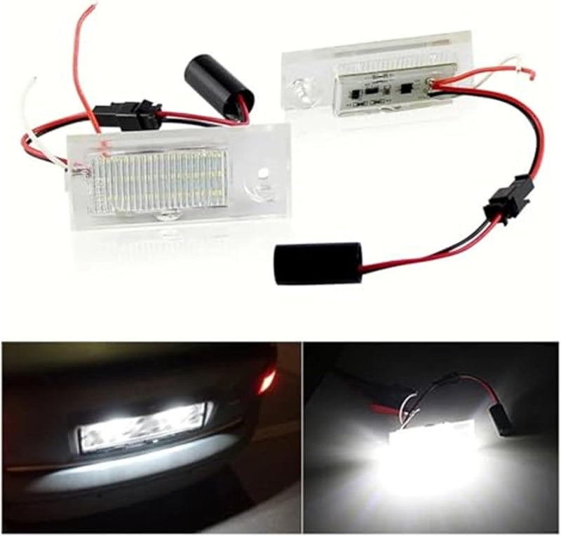 Yurefax LED License Plate Lights for A6 C5 4B Sedan - Image 5